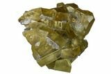 Gemmy, Bladed Barite Crystal Cluster - Meikle Mine, Nevada #168396-4